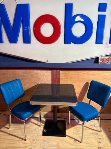 50% korting 2 Bel Air CO25 limited edition blauw retro stoel beschikbaar voor biedingen