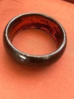 Vintage armband bakeliet/amber, Sieraden, Tassen en Uiterlijk, Armbanden, Verzenden, Gebruikt, Bruin, Overige materialen