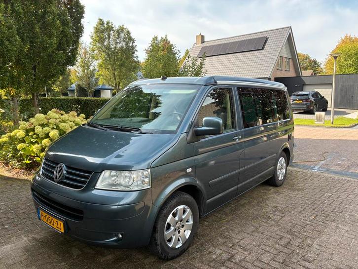 Vw California T5 2.5 TDI, Caravans en Kamperen, Campers, Particulier, tot en met 4, Buscamper of Camperbus, Volkswagen, Handgeschakeld