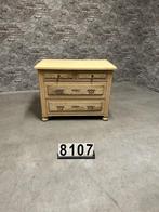 Antiek grenen commode nr8107, Gebruikt, 100 tot 150 cm, -, -