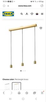 Ikea Skaftet gouden hanglamp, Ophalen of Verzenden, Zo goed als nieuw, Minder dan 50 cm