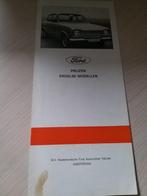 1969Nederlands Ford prijslijst Ford Capri 1 Ford Escort 1, Ophalen of Verzenden, Ford