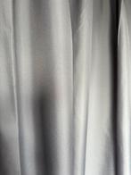 8169 Grijze Gordijnen verduisterend 240 x 330 hg., Huis en Inrichting, 100 tot 150 cm, Ophalen of Verzenden, Zo goed als nieuw