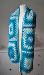 Mooie ijsblauwe sjaal, Maat 38/40 (M), Www.cosmicgrooves.nl, Cosmic Grooves, Jwg838@gmail.com