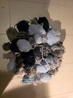 Gratis Handgemaakte Pompons - Diverse Kleuren, Ophalen, Zo goed als nieuw, Materiaal