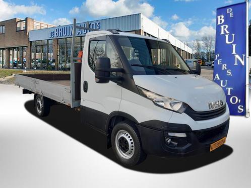 Iveco Daily 35S14 Airco Kraan Trekhaak 3500 Kg 136pk Open la, Auto's, Bestelauto's, Bedrijf, Te koop, ABS, Airconditioning, Alarm