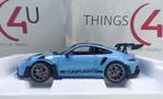 Norev 1:18 Porsche 911 (992) GT3 RS Weissach Package blauw, Hobby en Vrije tijd, Modelauto's | 1:18, Ophalen of Verzenden, Nieuw