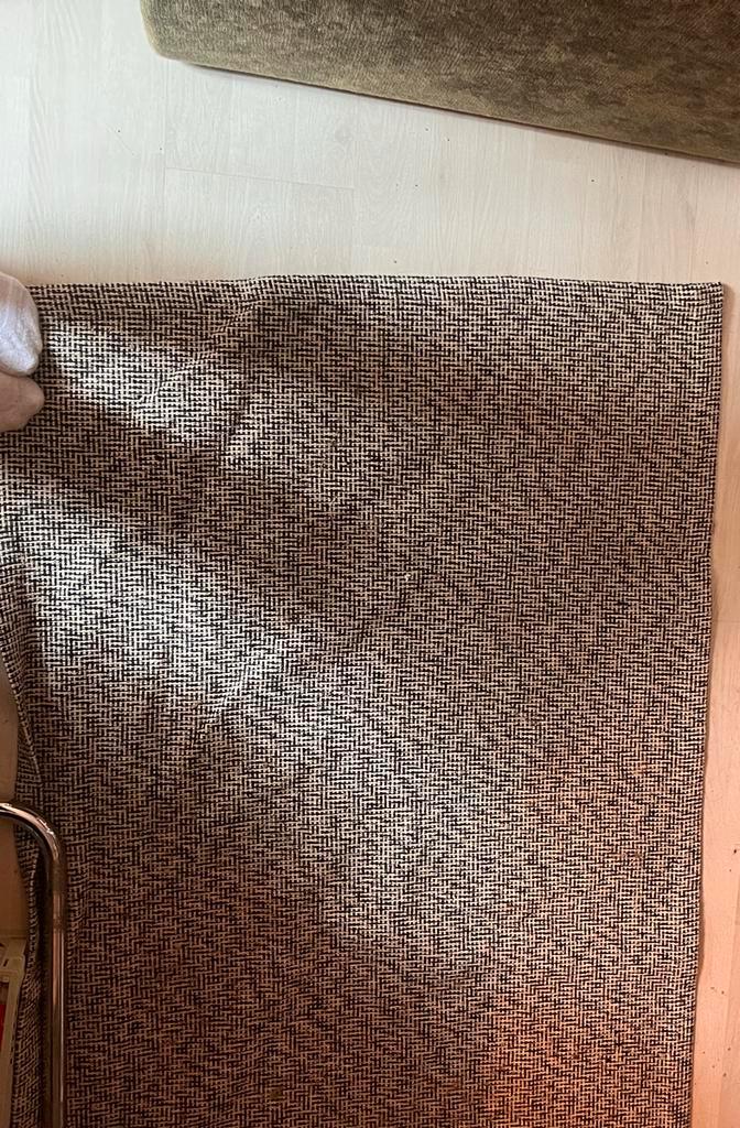 IKEA Tiphede vloerkleed - 155x220 cm - Zwart/Natuur, Huis en Inrichting, Stoffering | Tapijten en Kleden, Gebruikt, 150 tot 200 cm