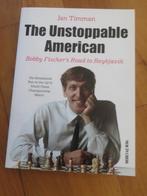 Schaakboek: Jan Timman, The Unstoppable American, Boeken, Sportboeken, Jan Timman, Ophalen of Verzenden, Zo goed als nieuw, Denksport