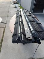 3 x zwarte houten jaloezieën, Huis en Inrichting, Stoffering | Gordijnen en Lamellen, Ophalen of Verzenden, Zo goed als nieuw