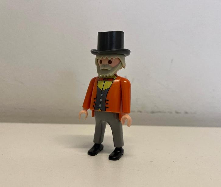 Western nr 207: Rosa Bank Directeur Trein Reiziger 4399 4034, Kinderen en Baby's, Speelgoed | Playmobil, Gebruikt, Los playmobil