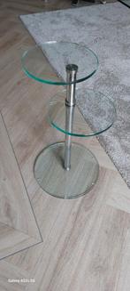 GISPEN GT721 bijzettafel, Minder dan 55 cm, Metaal of Aluminium, Rond, Nieuw