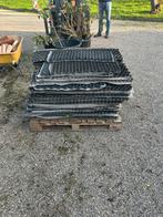 18m2 Gebruikte grindmatten, Ophalen, Zo goed als nieuw