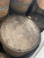 Wijnvat Deksel - Barrelhead 80cm - Stoere Decoratie, Ophalen of Verzenden, Gebruikt, Hout, Overige typen