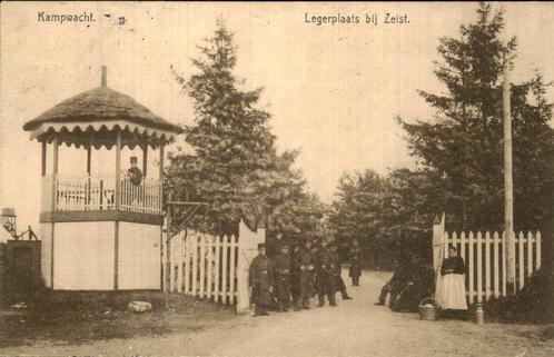 Zeist - Legerplaats - Kampwacht, Verzamelen, Ansichtkaarten | Nederland, Gelopen, Utrecht, Voor 1920, Ophalen of Verzenden