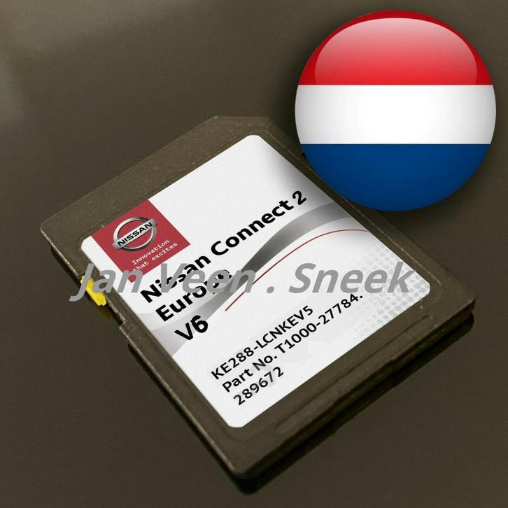 Nissan Connect2 V6 Navigatie Update 2022 SD-Kaart EU (Final), Computers en Software, Navigatiesoftware, Nieuw, Update, Heel Europa