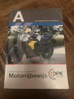 Theorieboek motor, Ophalen of Verzenden, Gelezen, Algemeen