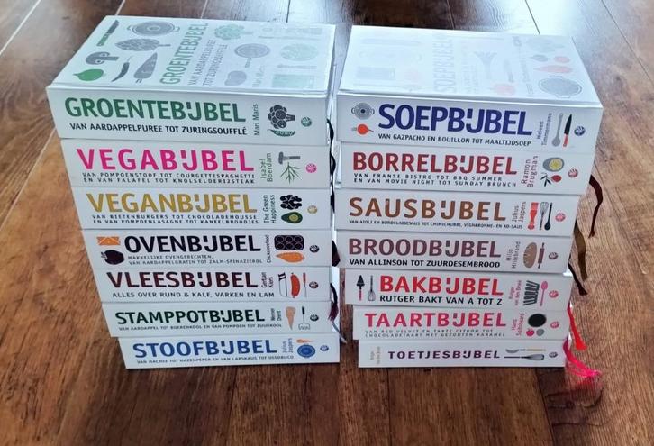 Diverse Kookbijbels ZGAN, Boeken, Kookboeken, Zo goed als nieuw, Voorgerechten en Soepen, Hoofdgerechten, Tapas, Hapjes en Dim Sum