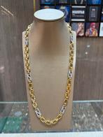 18KT Goud - 92.7 Gram - PLATTE MAGNUM - Ketting