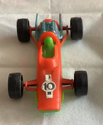Vintage 1960 plastic Race auto Ferrari, made W.Germany,7 cm beschikbaar voor biedingen