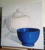 Magisch realisme - blauwe kom  - Riek Jeijsman (geb.1956), Antiek en Kunst, Ophalen