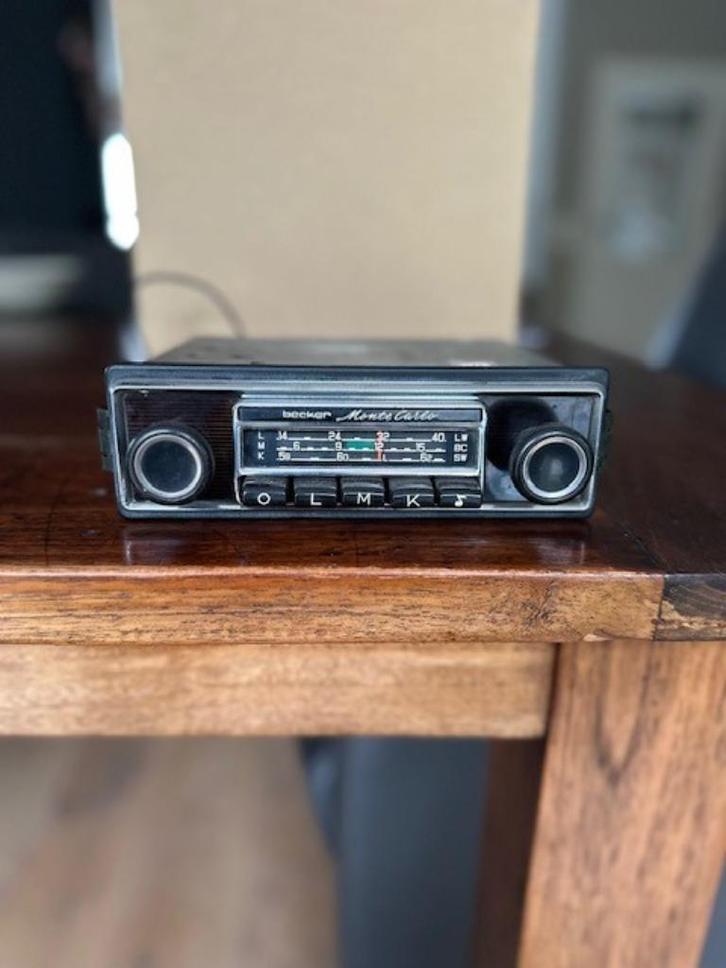 Becker Monte Carlo jaren 60/70, Auto diversen, Autoradio's, Gebruikt, Ophalen of Verzenden