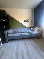Houten bed met lattenbodem en matras (90x200), Ophalen, Gebruikt, 90 cm, Eenpersoons