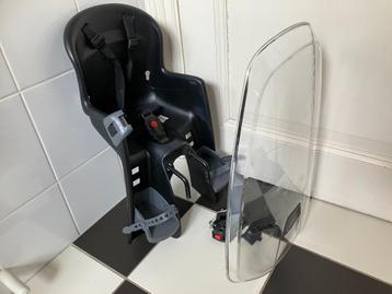 Fietsstoeltje Polisport met windscherm en 3-puntsgordel  beschikbaar voor biedingen