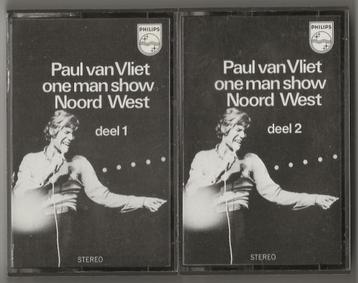 Paul van Vliet - oneman show Noord West, 2 MC 's uit 1973