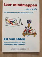 Ed van Uden - Leer Mindmappen...voor kids, Boeken, Studieboeken en Cursussen, Ophalen of Verzenden, Zo goed als nieuw, Ed van Uden