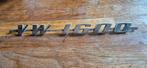Volkswagen Type 3 1600 Embleem, Gebruikt, Ophalen of Verzenden, Spatbord, Volkswagen