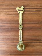 Vintage kaarsendover paard messing massief, Huis en Inrichting, Ophalen of Verzenden, Minder dan 25 cm