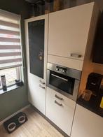 Complete Brugman keuken, composiet werkblad en apparatuur., Huis en Inrichting, Keuken | Complete keukens, Ophalen, Gebruikt, Wit