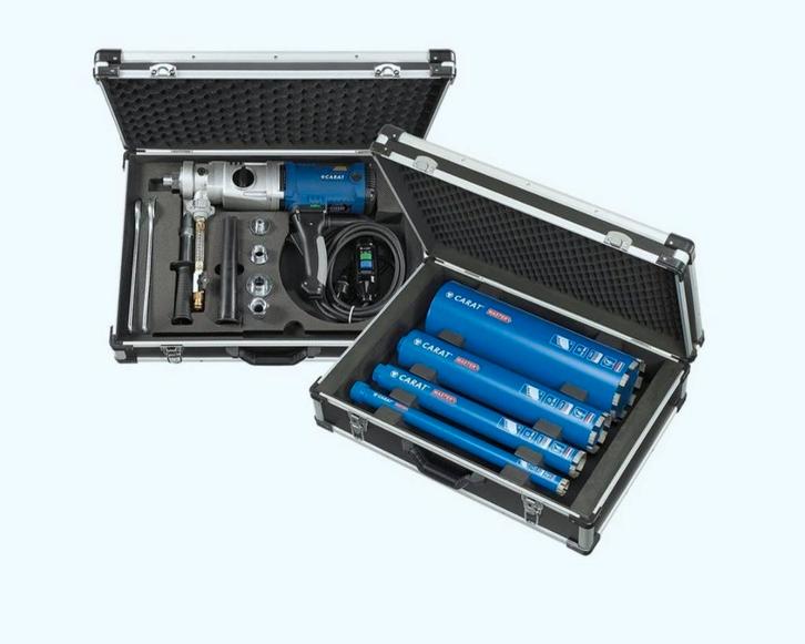 Verhuur diamant boormachines vanaf € 14,-, Doe-het-zelf en Verbouw, Adembescherming, Nieuw, Ophalen of Verzenden