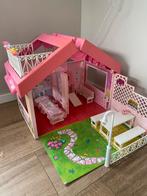 Opvouwbaar Barbie Huis, Kinderen en Baby's, Speelgoed | Poppenhuizen, Ophalen, Gebruikt, Poppenhuis
