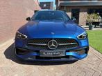 Mercedes-Benz C-klasse 180 AMG Night Edition Pano, Automaat, 4 cilinders, Blauw, Leder