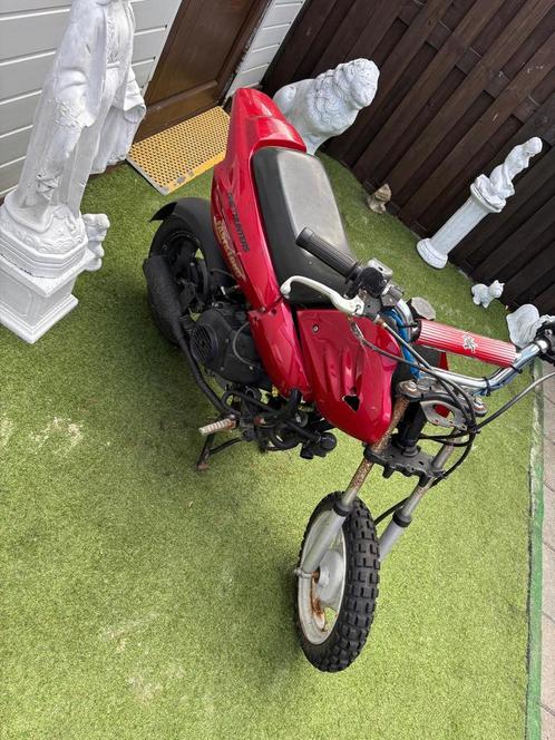 zelfbouw crosser niet lopend, Fietsen en Brommers, Minibikes, Midibikes en Pitbikes, Gebruikt, Pitbike, Ophalen