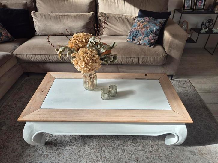 Salontafel Opium Model, Huis en Inrichting, Tafels | Salontafels, Gebruikt, Minder dan 50 cm, 50 tot 100 cm, 100 tot 150 cm, Rechthoekig
