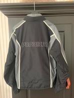 Zomer motorjas zwart/grijs maat M merk probiker, Ophalen, Tweedehands, Jas | textiel