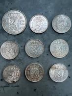 Zilveren Guldens en Rijksdaalder - Jaren '50 en '60, Postzegels en Munten, Munten | Nederland, 1 gulden, Koningin Juliana, Zilver