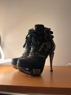 New Rock Hakken Heels, Kleding | Dames, Ophalen, Zo goed als nieuw, Zwart