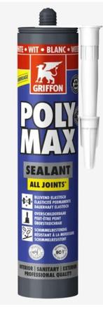 Griffon Polymax Sealant kit wit -280ml, Ophalen of Verzenden, Nieuw, Knutselwerk