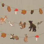 Herfstslinger - Herfst decoratie diy - Bosdieren slinger, Verzenden, Nieuw