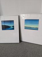 Aquarellen Noors landschappen 50x40, Ophalen of Verzenden, Minder dan 50 cm, Schilderij, Minder dan 50 cm