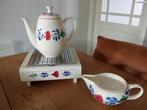 Boeren bont theepot, Ophalen of Verzenden