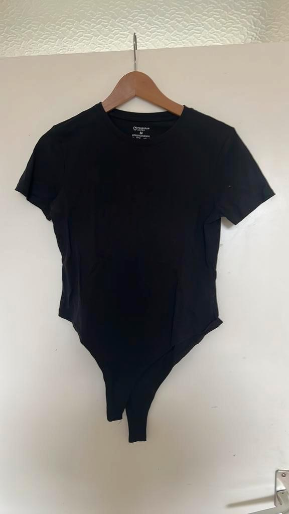 Primark stretch bodystocking mt m zwart, Kleding | Dames, Ondergoed en Lingerie, BH, Zwart, Ophalen of Verzenden