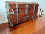 antieke kist met beslag, Minder dan 50 cm, Gebruikt, 50 tot 100 cm, Ophalen of Verzenden