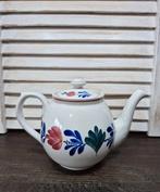 Antiek Boerenbont theepotje, Antiek en Kunst, Antiek | Servies los, Ophalen of Verzenden
