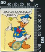 Sticker: Walt Disney - Donald Duck - Kom maar op als je durf, Verzamelen, Stickers, Ophalen of Verzenden, Strip of Tekenfilm