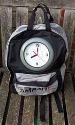 Rugzak met klok, echt iets voor de kerstman, Ophalen of Verzenden, Gebruikt